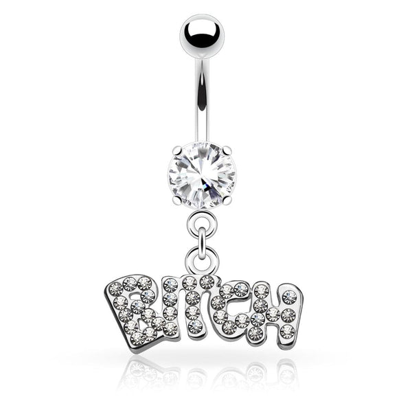 316L Surgical Steel White CZ 316L Surgical Steel White CZ