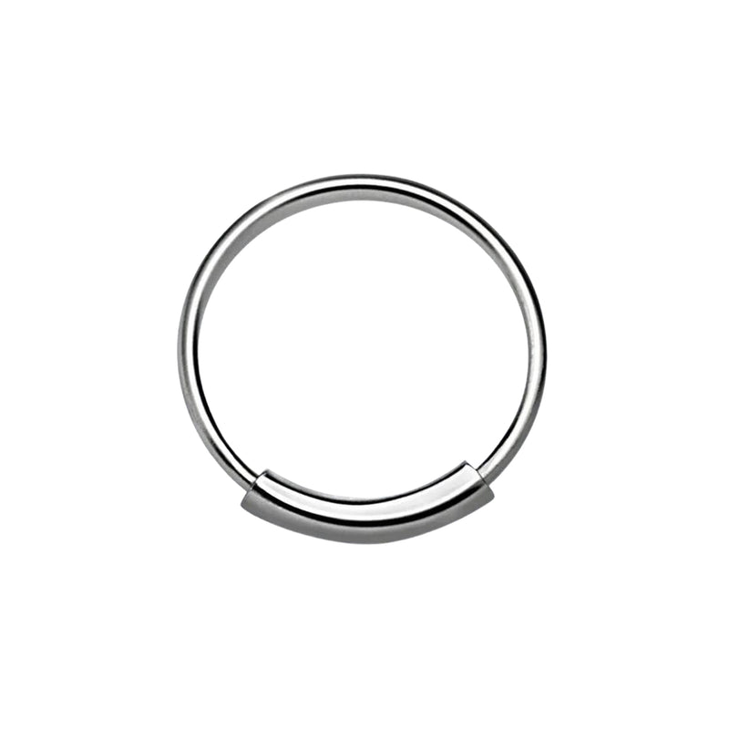 925 Sterling Silver Endless Nose Ring Hoop - Pierced Universe