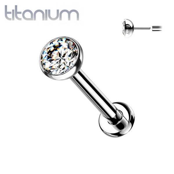 1mm titanium hot sale nose stud