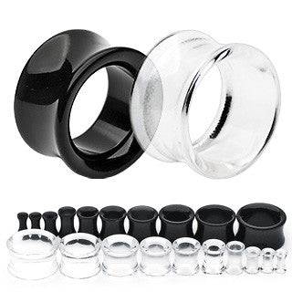 Double Flared Acrylic Ear Tunnels Spacers - Pierced Universe