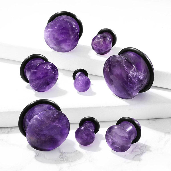 thumbnail image 2 of Lobal Domination Rainbow PVD Plated Tunnels Plugs – Surgical Steel Gauges 316L 2 of 6